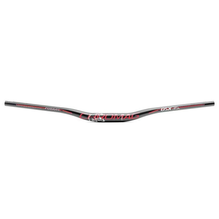 Chromag Fubars OSX 35 Handlebar 35mm Rise 35mm 800mm Black Red Aluminum Walmart