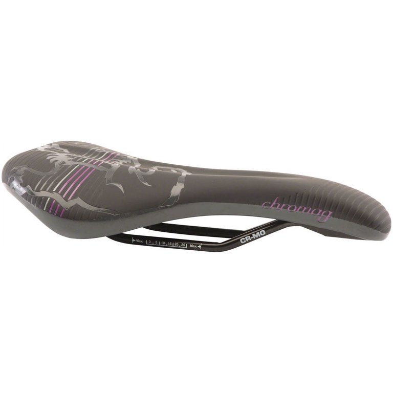 Chromag Juniper Saddle - Black/Purple