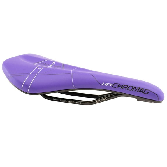 Chromag Lift Saddle, Synth Top, CrMo Rails - Purple