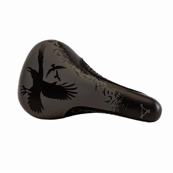 Chromag Overture LTD Saddle, CrMo Rails - Ravens