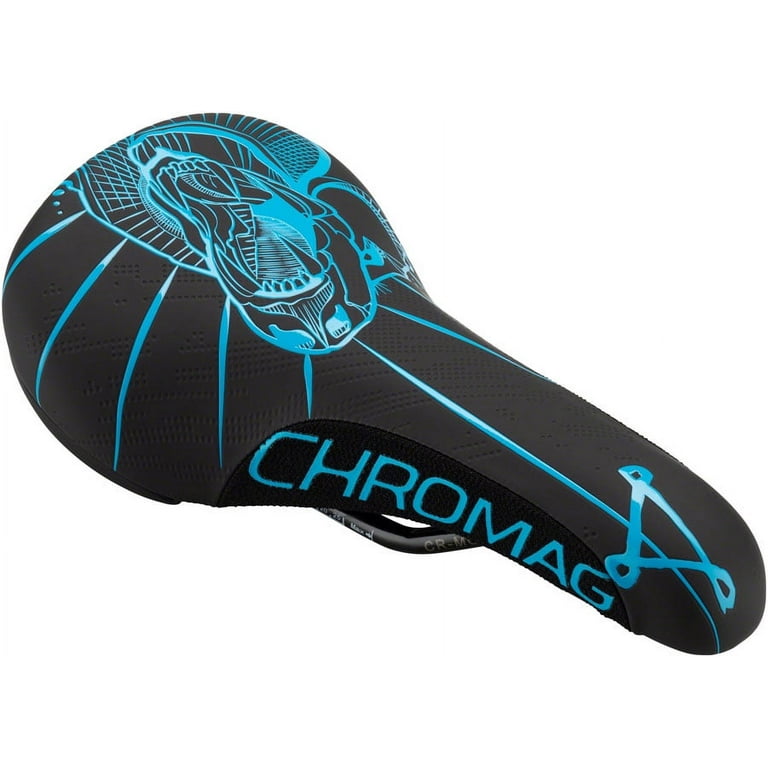 Chromag Overture Saddle - Black/Cyan - Walmart.com