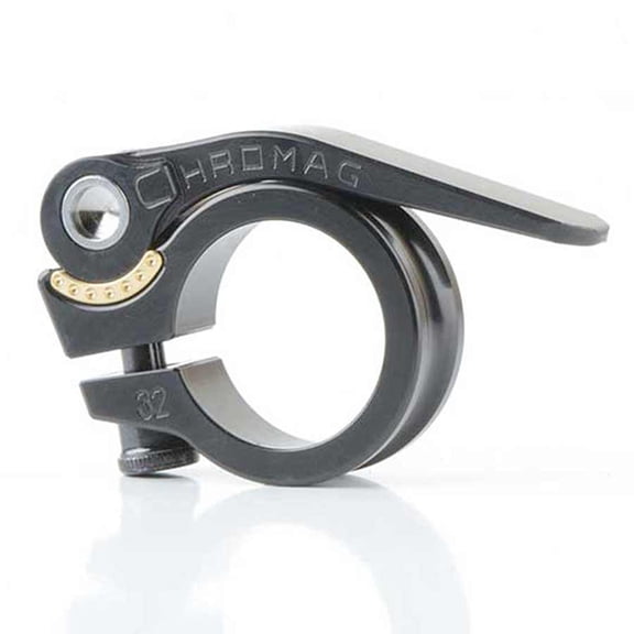 Chromag, Seatpost clamp with QR, 35mm, Black