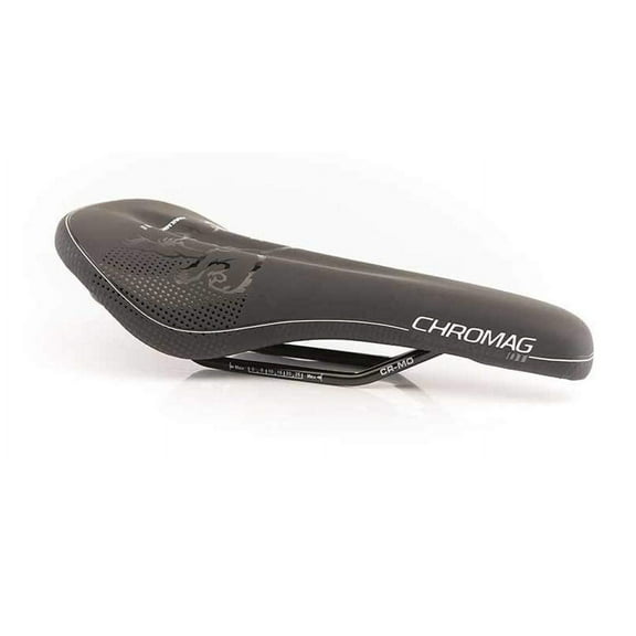 Chromag Trailmaster DT Saddle - Chromoly, Black