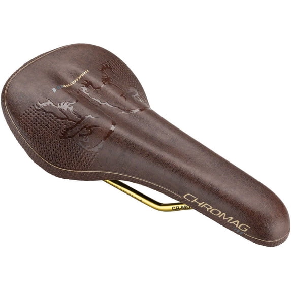 Chromag Trailmaster DT Saddle - Chromoly, Rawhide