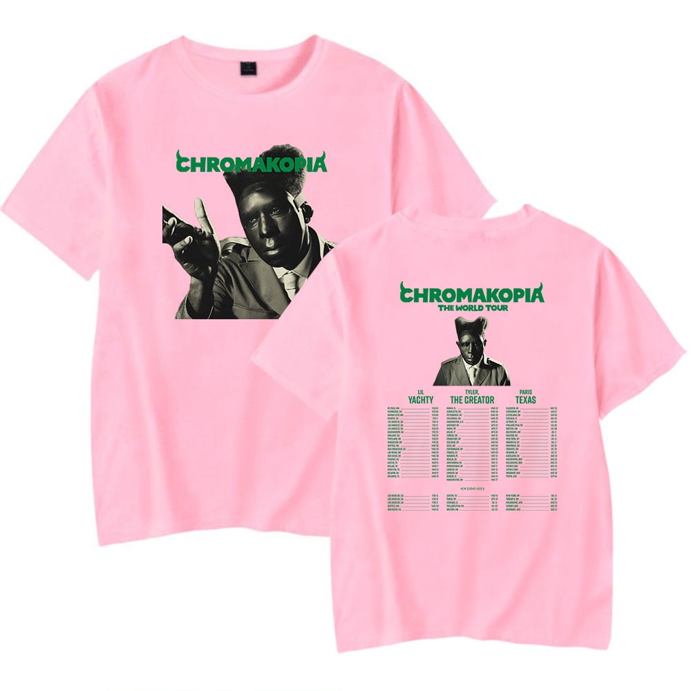 Chromakopia The World Tour Mask TShirt Merch Summer For Women/Men Unisex Short Sleeve Tshirt