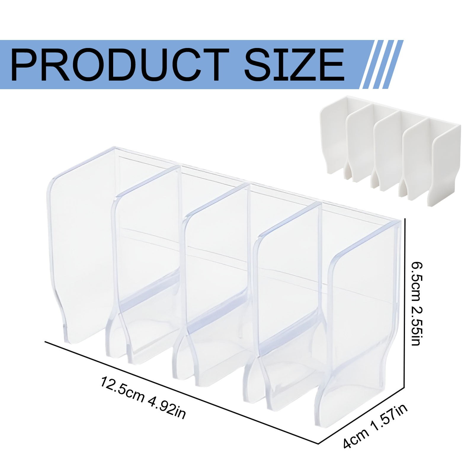 Chromalune Punch Storage Rack Toiletries Clip Bathroom Organizer Rack ...