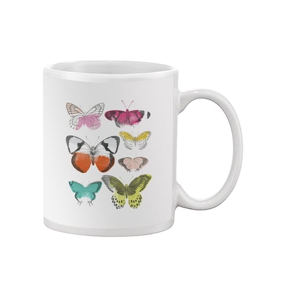 Chromatic Butterflies I Mug - June Erica Vess Designs,