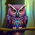 thumbnail image 1 of Chromatic Chasers of the Night - Canvas Wall Art, 1 of 5