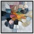 thumbnail image 1 of Chromatic Colorplay Canvas Modern Abstract Art by Art Remedy, Black Frame, 30" x 30", 1 of 7