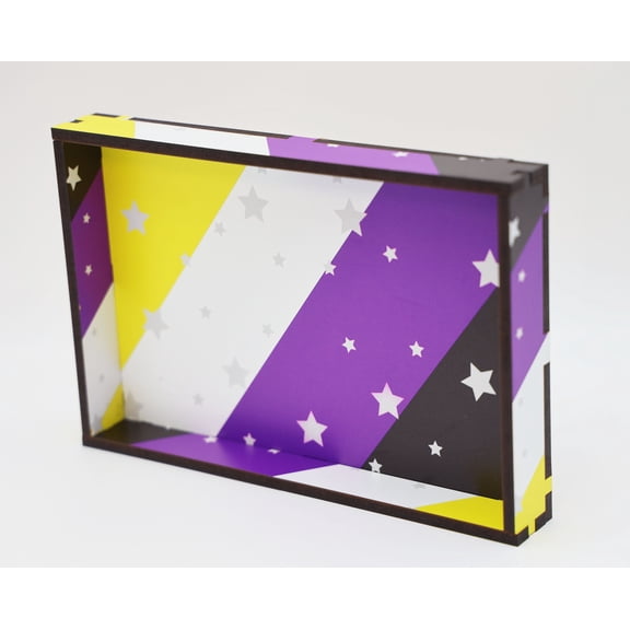 Chromatic Pride Dice Tray - Nonbinary