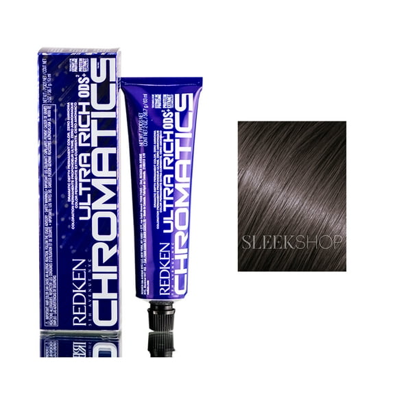 Chromatics Ultra Rich Hair Color 6Ab -6.1 - Ash-Blue By Redken - 2 Oz Hair Color