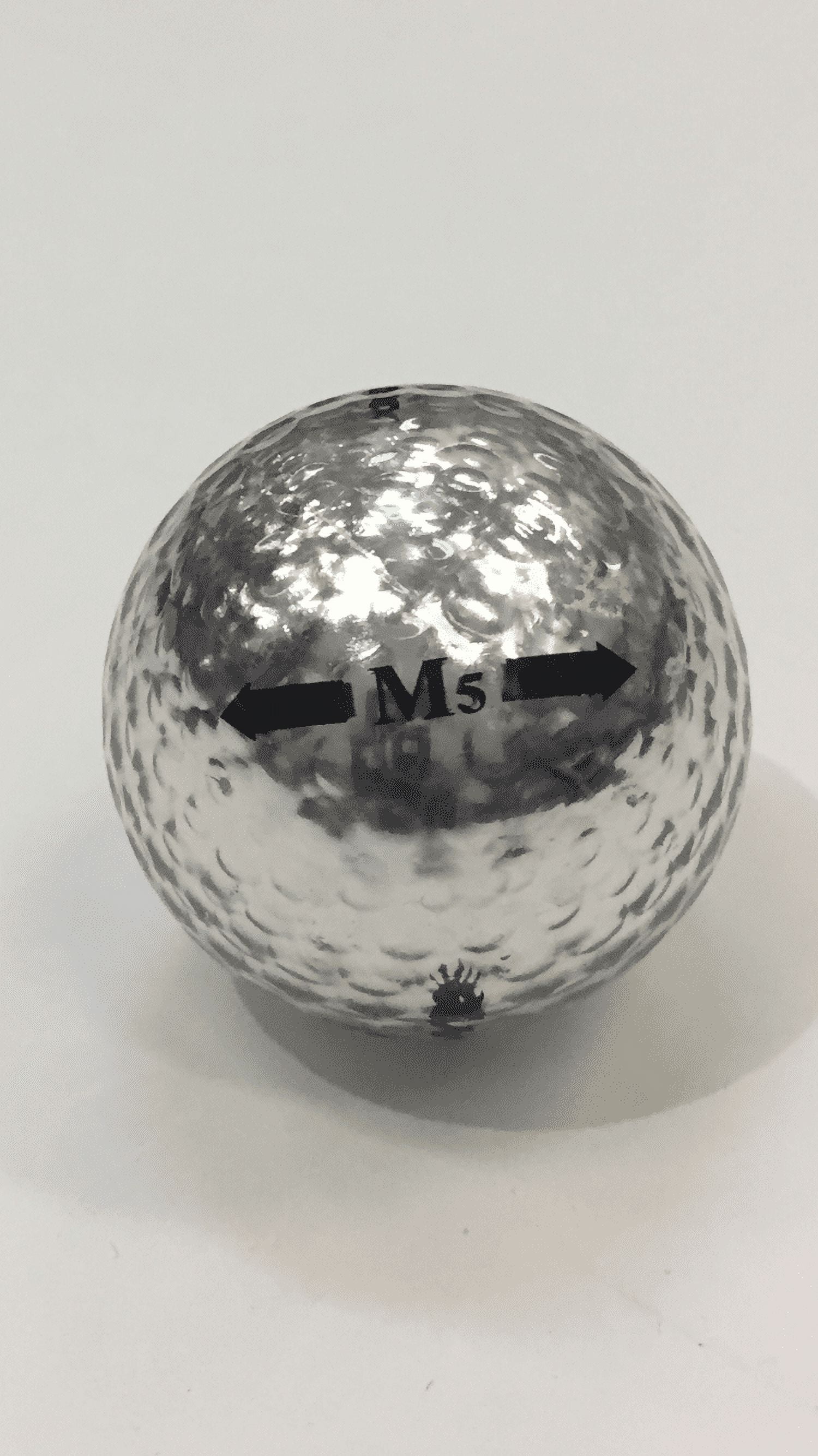 Chromax M5 Golf Balls, Silver, 3 Pack