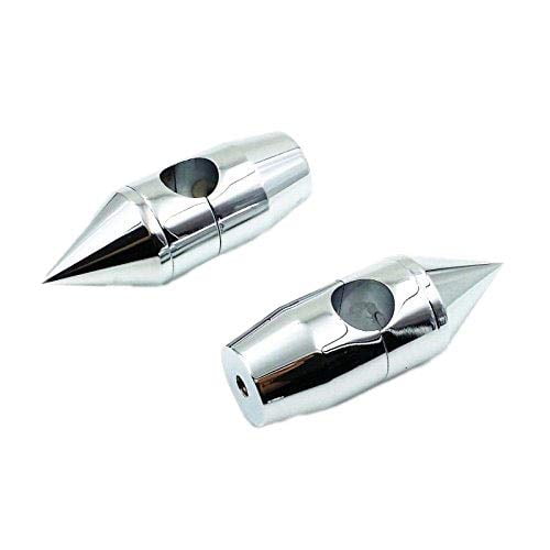 Chrome 1" 25mm Spike Motorcycle Handlebar Riser for Honda Kawasaki Suzuki Yamaha CB VN VT HARLEY SPORTSTER SOFTAIL DYNA Touring