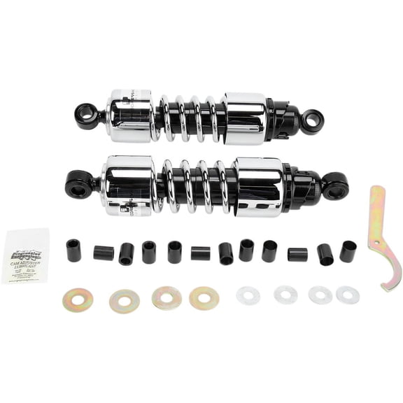 Chrome 11.5" Standard Low Buck Factory Replacement Rear Suspension Shock