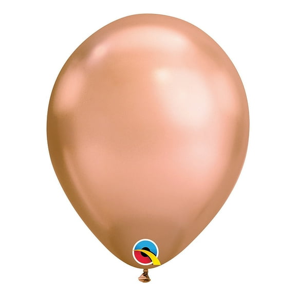 Chrome 11" Latex Balloons - Party Decor - 25 Pieces
