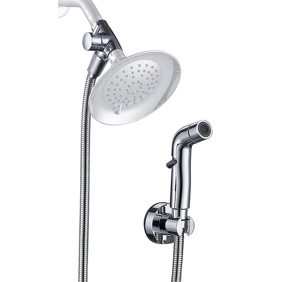 Chrome 118 Inch Hose Pet Shower Sprayer Attachment