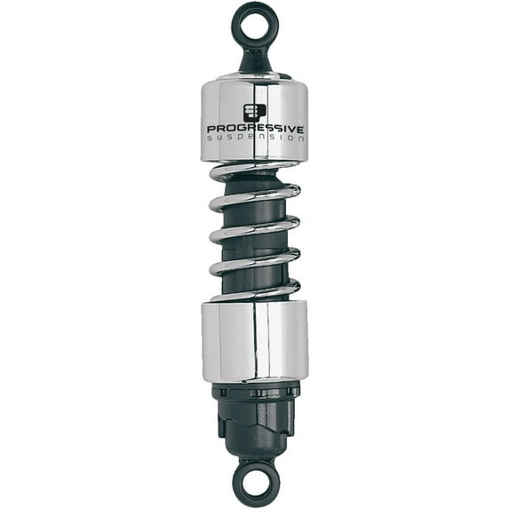 Chrome 12.5" Standard Low Buck Factory Replacement Rear Suspension Shock