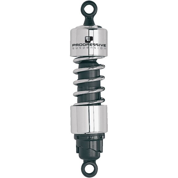 Chrome 12.5" Standard Low Buck Factory Replacement Rear Suspension Shock