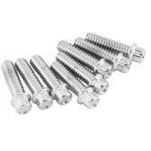 Chrome 12 Point Style Lifter Base Screw Kit