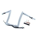 thumbnail image 1 of Chrome 12" Prewired 1.5" 32mm Handlebar For 14-15 Road King FLHR FLHRC (Spike Corner), 1 of 5