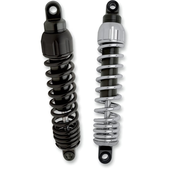 Chrome 12" Standard Big Mile Riders Rear Suspension Shock
