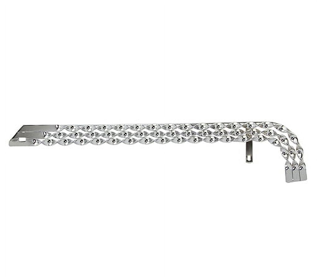 Chrome 26" Triple Flat Twisted Bike Chain Guard. Bike chain guard ...