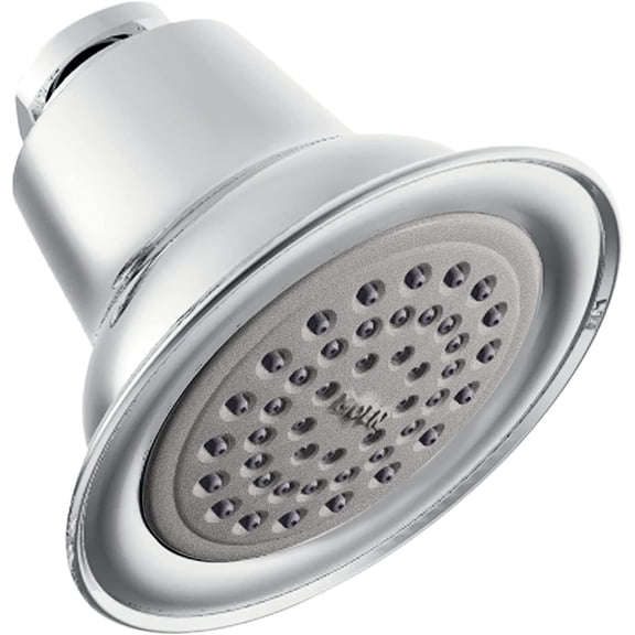 Chrome 3.5-Inch Single Function Eco-Performance Shower Head, 6303EP
