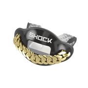 Shock Doctor Max AirFlow Lip Guard, 3D Chain Black Chrome, OSFA