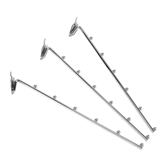 SSWBasics Chrome 6-Ball Waterfall for Pegboard - pack of 5
