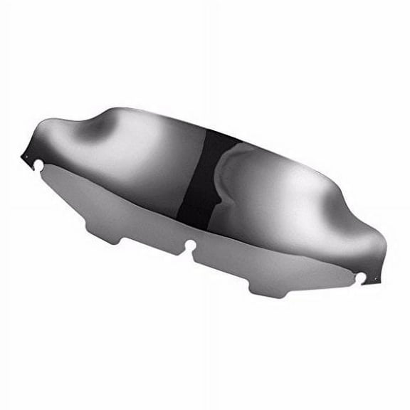 Chrome 6" Wave Windshield Windscreen For Harley Touring Electra Glide FLHT FL