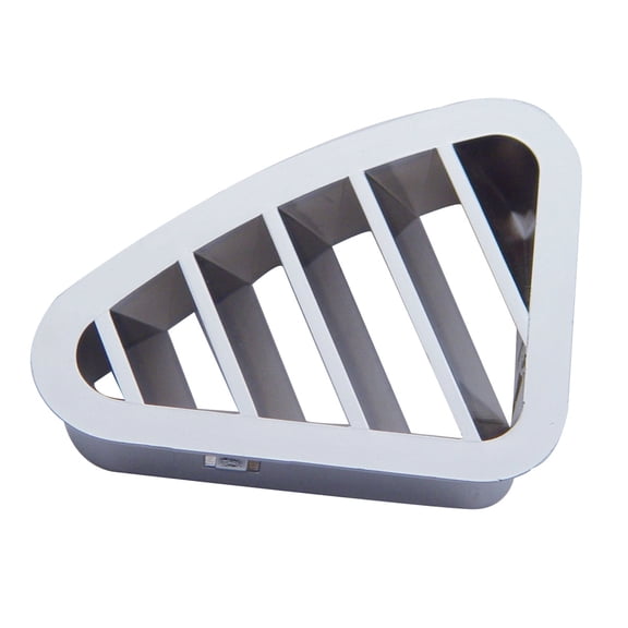 Chrome A/C Vent for 2001-2005 Peterbilt 330, 335, 377, 378, 379 - Driver Side