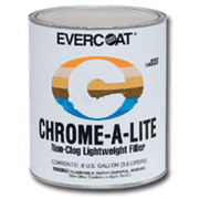 Fibre glass Evercoat CHROME-A-LITE 100838 Professional Lightweight Body Filler, 3 L Can, Yellow, Liquid