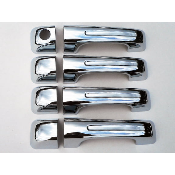 Chrome ABS Door Handle Cover 8Pc Fits 2019-2020 Ram Trucks Ram DH59935 QAA
