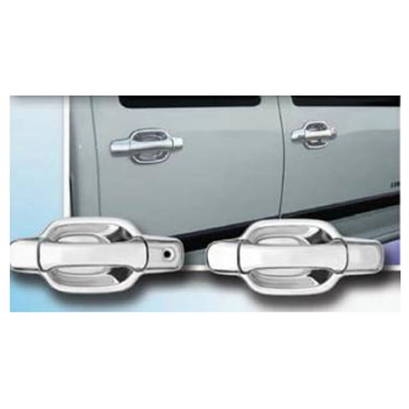 Chrome ABS Door Handle Cover 8Pc Fits Chevrolet Colorado GMC Canyon DH44151 QAA