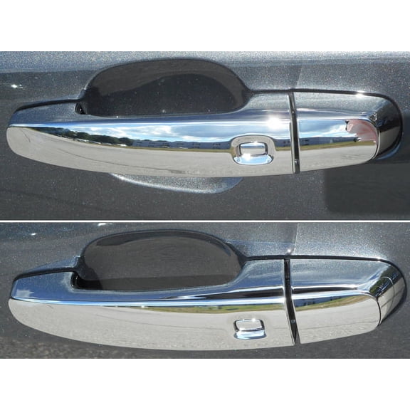 Chrome ABS Door Handle Cover 8Pc Fits Chevrolet GMC DH54136 QAA