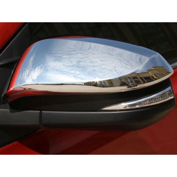 Chrome ABS Mirror Cover 2Pc Fits Toyota 4Runner Highlander Rav4 MC13181 QAA