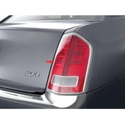 Chrome ABS Tail Light Bezels 2Pc Fits 2011-2014 Chrysler 300 TL51760 QAA