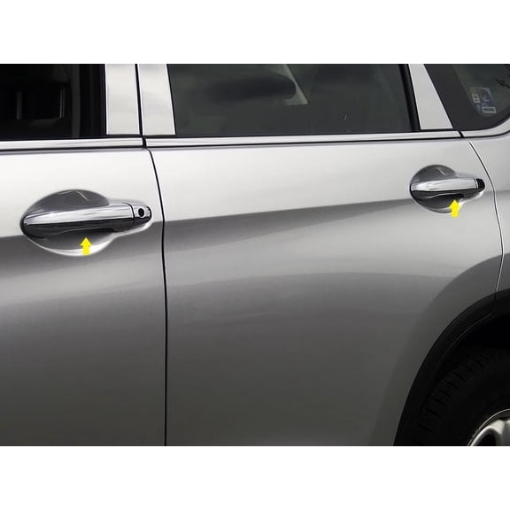 Chrome ABS plastic Door Handle Cover 8Pc Fits Honda Civic CR-V DH12235 QAA