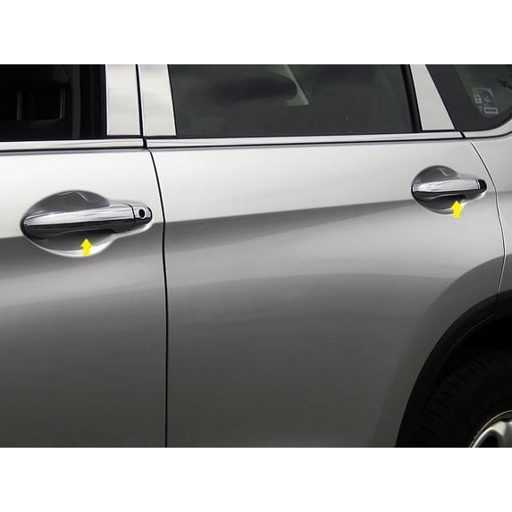 Chrome ABS plastic Door Handle Cover 8Pc Fits Honda Civic CR-V DH12235 QAA