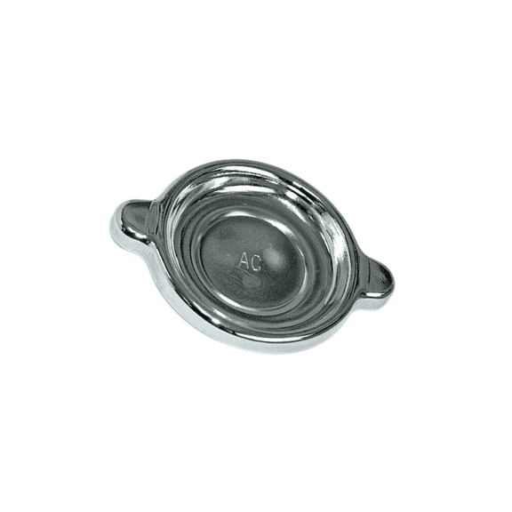 Chrome AC Marked Oil Fill Cap For 1968-1972 Chevelle Camaro Nova Impala