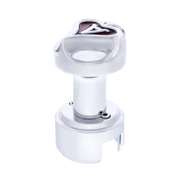 Chrome Ace of Spade 13/15/18 Speed Thread-on Gearshift Knob With Adapter