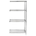 thumbnail image 1 of Chrome Add-On Kit 86 in. H Unit, 4 Shelf, 1 of 1