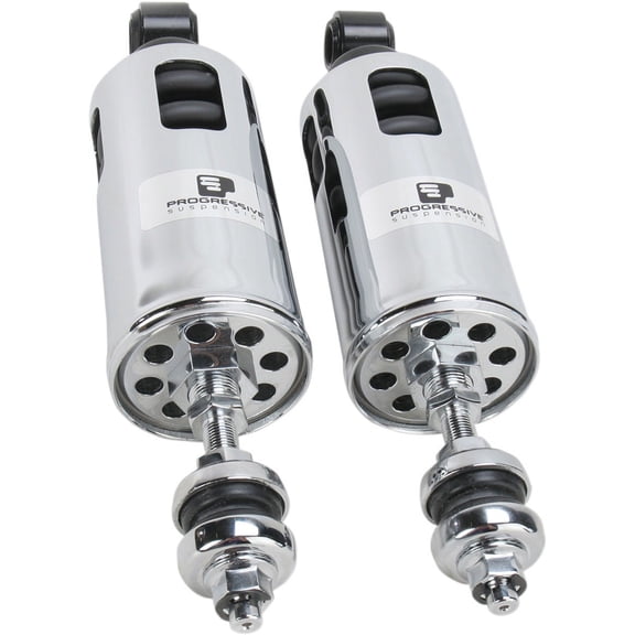 Chrome Adjustable Heavy Duty Rear Suspension Shock