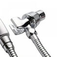 thumbnail image 1 of Chrome Adjustable Shower Arm Mount for Handheld Showerheads, Universal Bracket with Brass Pivot Ball, Premium ABS Bracket, 1/2 Inch IPS Fitting for Shower Arm-Hose Connection, 1 of 5
