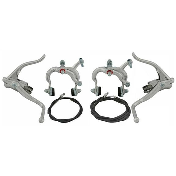 Chrome Alloy Bike Racing Brake Set. Front and Rear Bicycle Brake set Bike Brake set