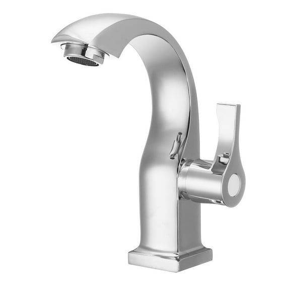 Chrome Bathroom Faucet Basin Copper Tap Single Handle Spout Sink Bath Cold Water Faucet Kitchen Faucet Bathroom Accessories