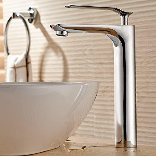 Chrome Bathroom Sink Faucet Cold and Hot Bathroom Faucet Chrome Water