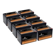 Chrome Battery 12V 12 Volt 12 Volt 12Ah SLA Battery replaces Cb12-12 Np12-12 Bp12-12 Es12-12 Ub12120 - 8pk