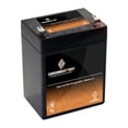 thumbnail image 1 of Chrome Battery New 12V (12 Volt) (12 Volt) 2.9Ah Battery replaces Ps-1227, 1 of 6