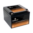 thumbnail image 1 of Chrome Battery 12V (12 Volts) 28Ah Sealed Lead Acid (SLA) Battery for Sealed Deep-cycle, 1 of 4